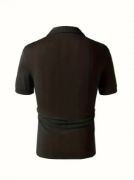 Erkek Kısa Kollu Polo Yakalı Triko Tshirt resmi